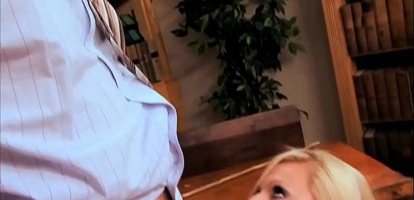  Michelle Thorne Enjoys a Giant Rod in Her Mouth then to